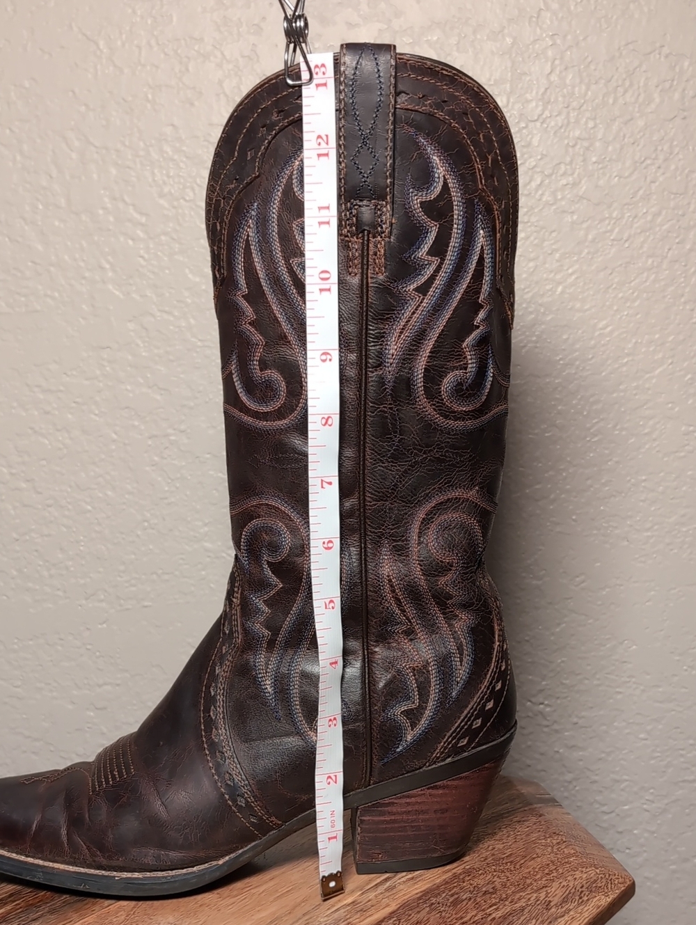 Ariat Heritage X-Toe Dark Brown Leather Western Cowgirl Boots - Picture 14 of 14
